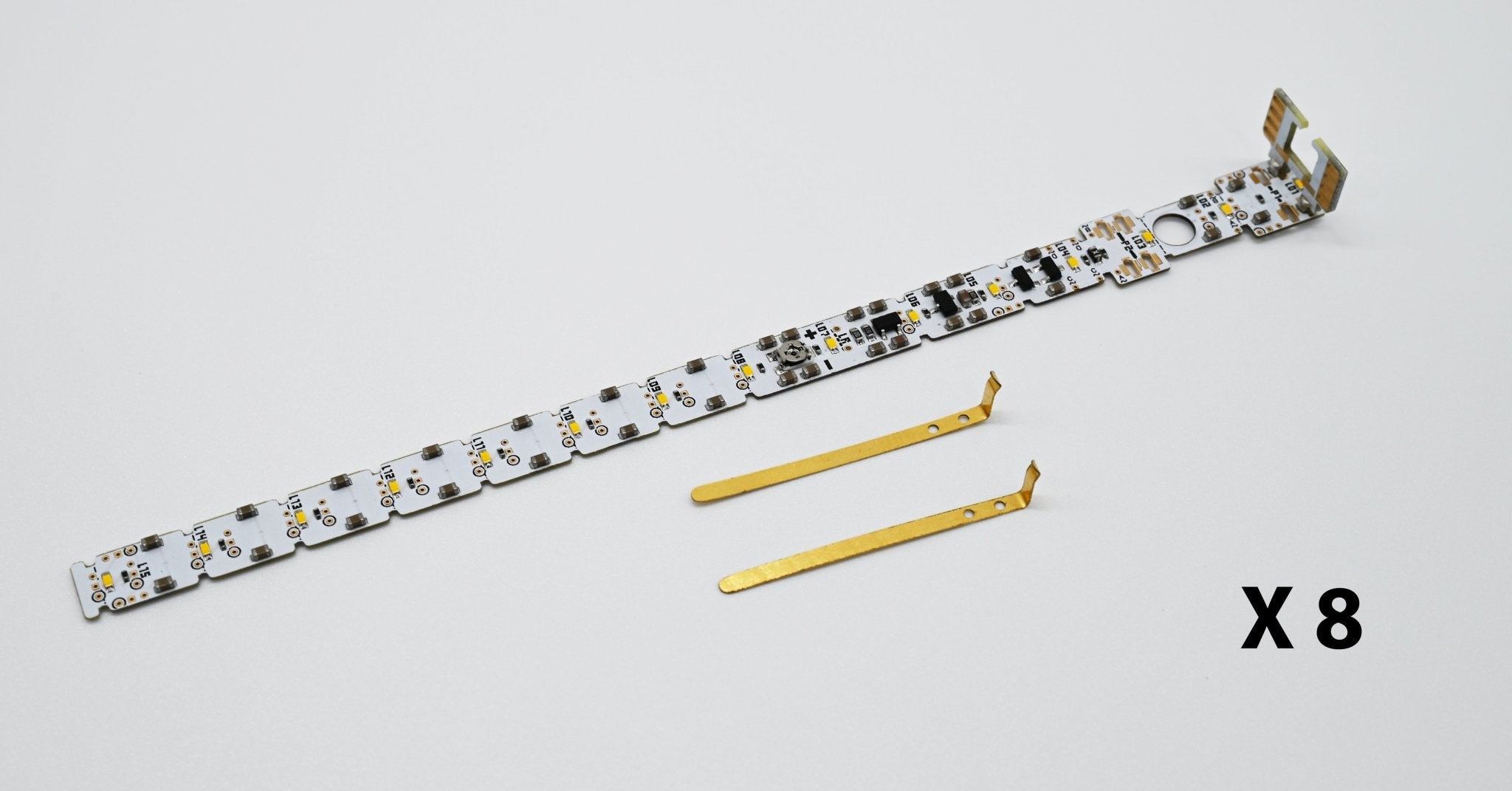 無段階調光室内灯 PCB基板 8個入り｜Nゲージ鉄道模型アクセサリー