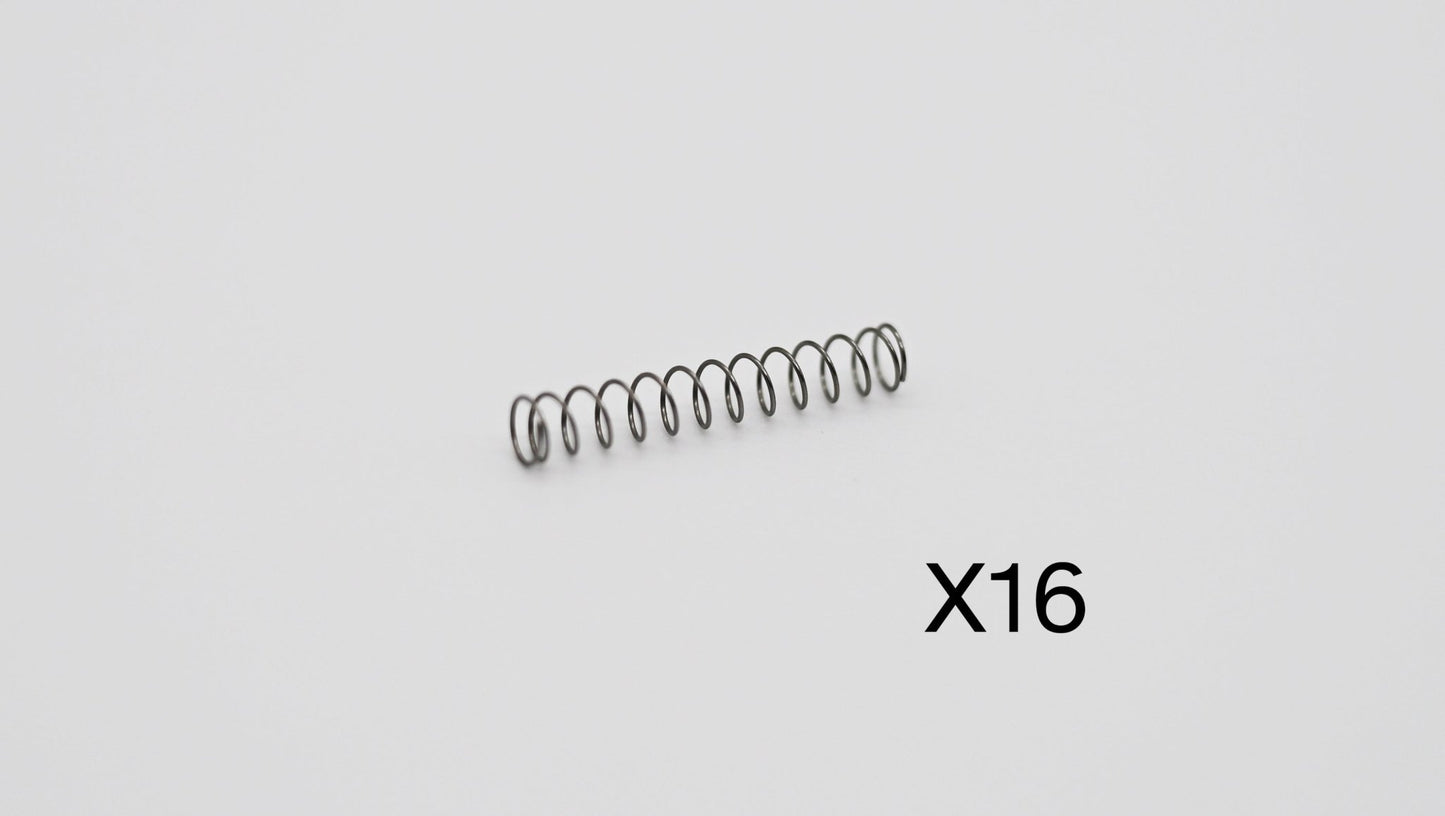 Zero Model 鐵道模型 室內燈配件 彈簧 8兩用 16條裝 - Zero Model